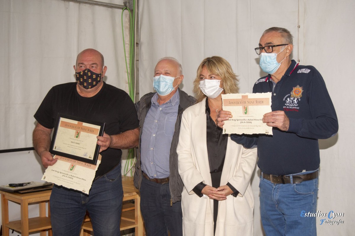 La Filà Cides ganadora del Campeonato de Cotos